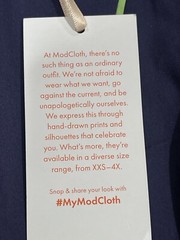 Modcloth Between The Lines Retro A- Line Sleeveless Midi Dress Size S NWT