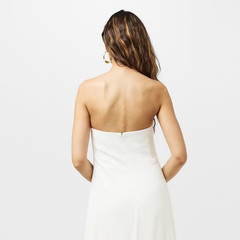 Odd Muse SUltimate Muse Strapless Peplum Hem Midi Dress Size Small UK 8 New