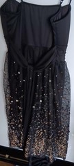 Juniors Black RUBY ROX Cocktail Party Evening Dress ~ Med