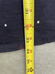 Talbots Petites P XSP Tee Shirt Shift Dress Short Sleeve Navy Blue Anchors Dots
