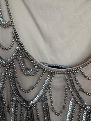 Pisarro Nights Beaded Mini Dress