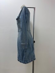 Ladies New Gap Denim Dress With Pockets In 3 colours Size XS S M L XL
