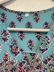Women Boho Floral Long Maxi Summer Beach Dress Sundress Size 3XL NEW