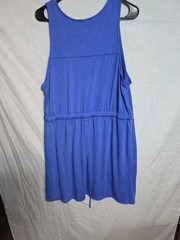 West Loop Royal Blue Size Large Drawstring Dress