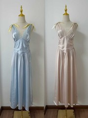 Helsa Silk Celeste Dress