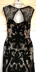 MONSOON GOTHIC BLACK PAISLEY PATTERN OCCASION PARTY DRESS SIZE 14
