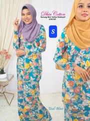 2set Baju Kurung Women Muslimah Long sleeve Modest wear cotton inc. shipping fee
