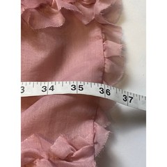 Sofie the Label Pink Ruffle Ruthie Grace Babydoll Rear Bow Dress Women&rsquo;s Small