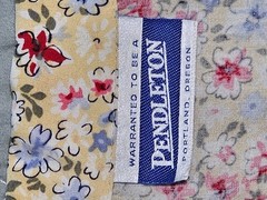 Pendleton separates, size 10, red yellow blue florals, rayon, perfect for summer