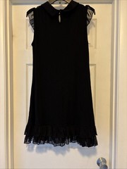 Killstar I Put A Hex On You Witch Babydoll Dress Size L Bats Black Witchy Gothic
