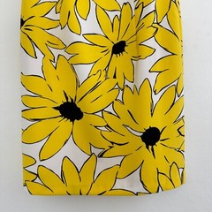 Ronni Nicole Sleeveless Floral Spring Summer Mini Dress Resort Preppy Yellow 12