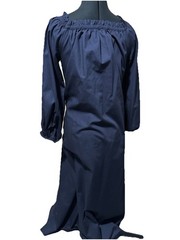 Stunning Scanlan Theodore Navy Off Shoulder Maxi Dress Tie Front Dress Size 8