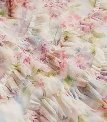 NWT Needle & Thread Ruffle Ballerina Midi in Floral Wonder Tulle Dress 12