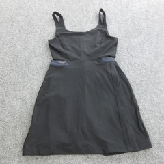 Outdoor Voices Dress Womens S Black Volley Fit Flare Exercise Tank Short Summer