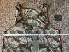 NEW! Eddie Bauer Myriad Maxi Dress Camo Green Size Large L