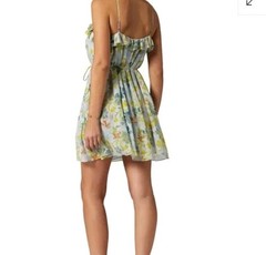 Joie Women&rsquo;s Size S Uma Halter Neck Silk Sundress Blue Floral $398