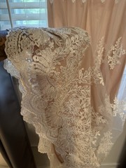 BHLDN Blush/Ivory Floral Lace Embroidered Sleeveless Maxi Dress 4