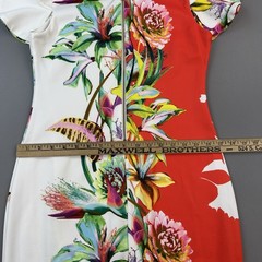 Frank Lyman Sheath Dress Women&rsquo;s 6 Floral Cold Shoulder Cocktail Casual Canada