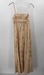 Pre-Owned CeCe Tan Size Medium Maxi Sleeveless Dress