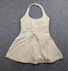 Blogilates Tennis Dress Womens Small Athletic Game Set Match Halter Neutral Gym