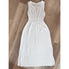 Terzo Millennio Linen Maxi Etherial Boho Chic Coastal Mediterranean Minimalist