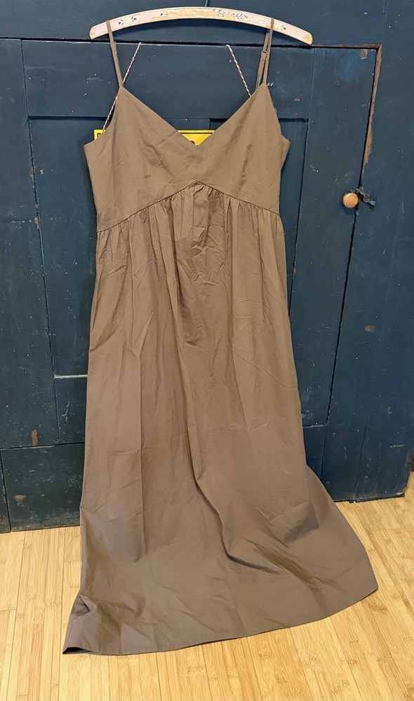Simple Classic Brown OPT Sun Dress NWT Sz M