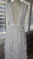 NWT Blithe LA Maxi Dress White L