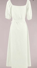 Flattering Button Down Lightweight Maxi Dress. One Color Size S,M,L,XL,2x
