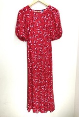Old Navy Women’s Dress Size Small Red Floral Long
