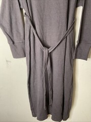 Prologue Women’s Turtleneck Long Sweater Dress Long Sleeve Purple Heather Size M