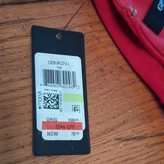GUESS Red Sheath Dress 4 V-Neck Sleeveless Knee-Length Pleated Lined Zip
