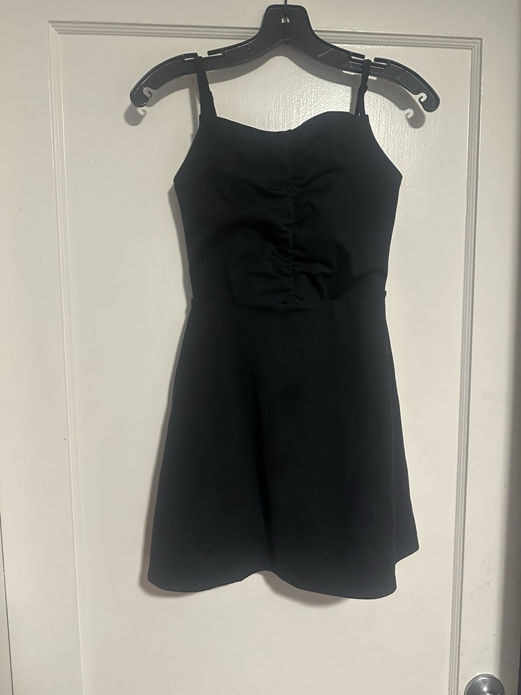 GapFit Women&rsquo;s Black With Shorts Active Tank Dress Size Small