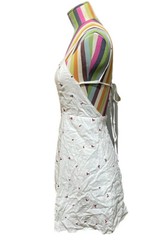 Capulet Cerise Button-Down Cherry Print Mini Dress Size XS 0773