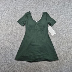 Lululemon Dress Womens UK 6 Green Align Short Sleeve Nulu Tennis Padel US 2