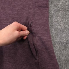 Title Nine Rainier Dress Womens XL Purple Full Zip Hooded Wind Resistant Thermal