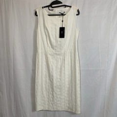 NWT Hugo Boss Beige Dress 8 Classic Professional Formal Feminine Soft MSRP$123