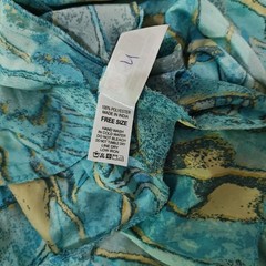 India Boutique Women&rsquo;s Fit & Flare Midi dress One Size Or Medium Light Blue
