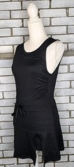 Free People FP Movement Easy Does It Dress Women&rsquo;s Size Small Black Skort Romper