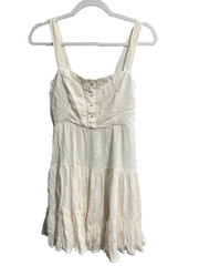 NWT Forever 21 Dress Cream Sundress Size Small SUPER CUTE