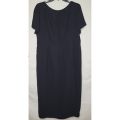 Vintage Elisabeth by Liz Claiborne Black Plus Size Sequin Sunburst Formal Dress
