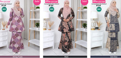 Baju Kurung Riau Long sleeve Modest wear cotton XS inclu. shipping fee FeDex