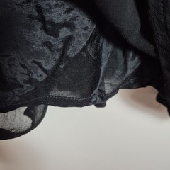 Next 6 Black Sheer Lined Chiffon Sequin Embellished Long Maxi Dress Party Evenin