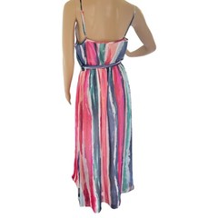 Jack by BB Dakota Joyner White Print Maxi Dress Size S/M
