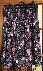 BNWT Ladies PEP & CO Halter Neck CHICKEN WIRE CHAIN FLORAL Print BEACH Dress XL