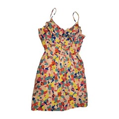 Red Camel Cami Spaghetti Strap Dress Cruisewear Sz M
