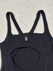 Free People FP Movement Never Better Dress Black Athletic Lightweight Sz Small