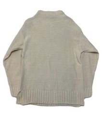 NEW NWT Jennifer Moore High Neck Sweater Dress Size Small Ramie Blend 3D Knit
