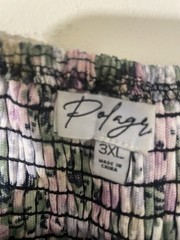 Polagram 3X Floral Cottagecore Whimsy Puff Sleeve Square Neck Dress Feminine