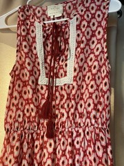 Kate Spade Maxi Dress Red Size 6