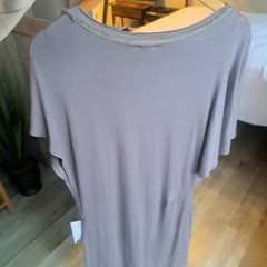 NEW Ella Moss Purple Scoop Neck Casua Tunicl Dress Size Large Women&rsquo;s Pastel